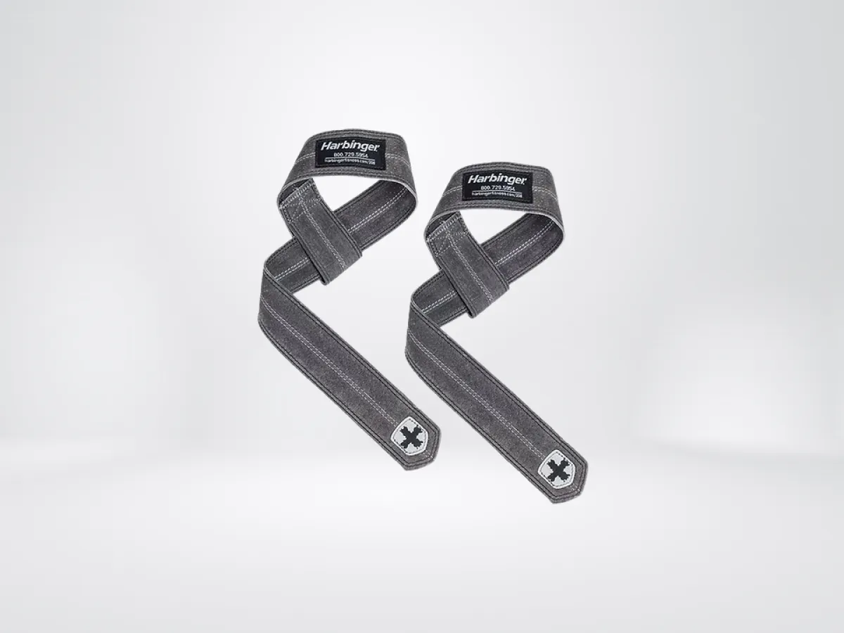 Harbinger Real Leather Lifting Straps